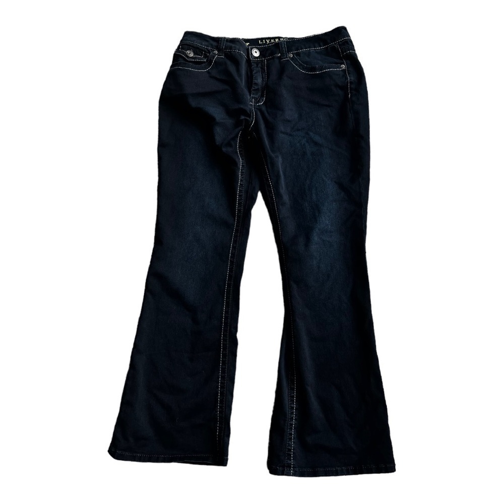 Liverpool jeans, Rita's bootcut, size 12P, dark wash